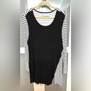 Chicos Zenergy mix dot tunic